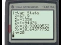 Finding Quartiles on the TI Calculator