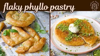 Flaky Phyllo and Turkish Tradition (Sarıyer Böreği & Künefe)