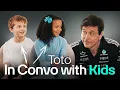 Toto Wolff like you ve never seen him before In Convo With Kids