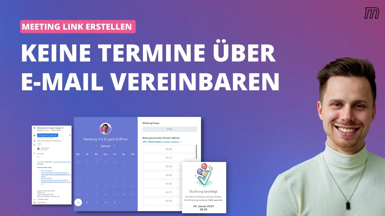 HubSpot Kalender-Link erstellen: So buchen Kunden selbst