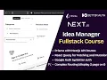 I Built a Full-Stack Idea Manager in 7 Hours Next js Prisma React Query 30 Vids Challenge