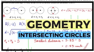 Circle Geometry - Overlapping Circles