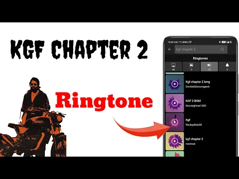 Download MP3 How to Download or Set Ringtone KGF Chapter 2 Teaser !! KGF 2 का रिंगटोन कैसे लगाए।