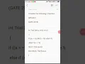 C function definition Gate C programming questions 1999 recursive function calling