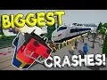Download Lagu CREATING THE BIGGEST TRAIN CRASH! - Beware of Trains Gameplay - Train Crash Simulator