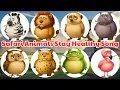 Download Lagu Safari Animals Got Sick 🤒 | Funny Health Song for Kids 👶🦁 | Learn Healthy Habits with Meow Meow TV