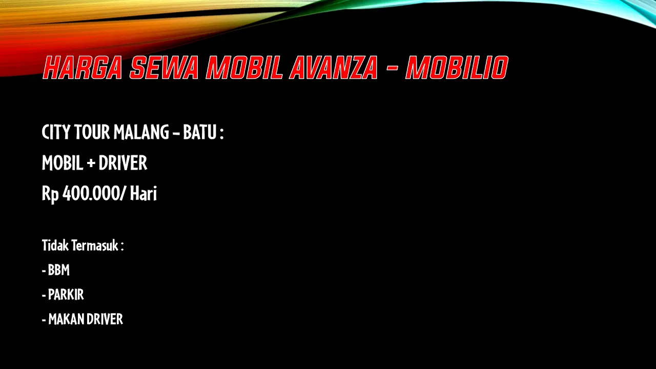 Rental Mobil di Malang dengan Sopir  - www.nahwa.co.id 0853.691.999.44/0856.555.00.862. 