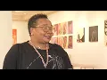 Kerry Charles and Dave Mazza visit the King Arts Complex