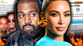 KANYE X KIM: ele envolveu até o DIDDY na treta...