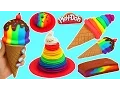 Download Lagu Play Doh Rainbow Swirl Desserts!