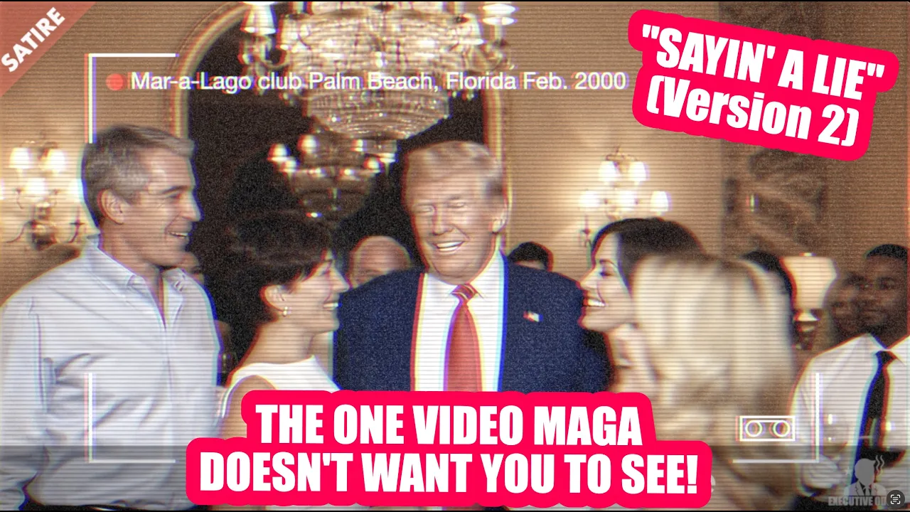 SAYIN' A LIE - Political Satire V2 (Bee Gees Parody Music Video).