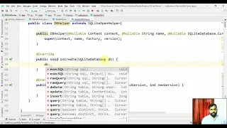 CRUD Operations using SQLite in Android Part I