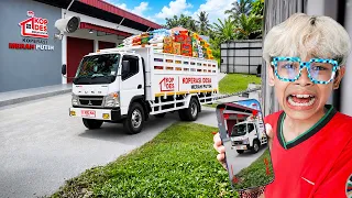 TRUCK KOPDES ANOMALI TEREKAM CCTV MASUK GUDANG BOCIL MEMBAWA MAKANAN ANEH!