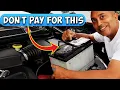 2018 Chrysler Pacifica Battery Replacement EASY Step By Step