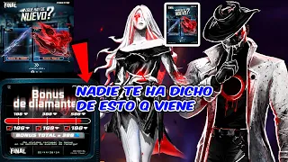 BONUS de DIAMANTES Especial AGENDA SEMANAL De Free Fire Ala DELTA Transmision premios de halloween