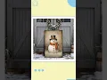 Vintage Snowman Christmas Wall Art IV - Holiday Home Decor Canvas Print 2025