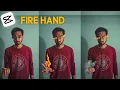 How To Create FIRE HAND EFFECTS in Capcut edit tutorial