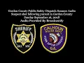 Gordon County Dispatch Scanner Suspect shot following pursuit in Gordon County