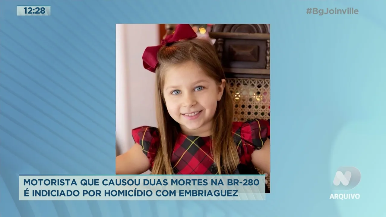 Motorista que causou morte de criança e jovem na BR-280 é indiciado por homicídio com embriaguez