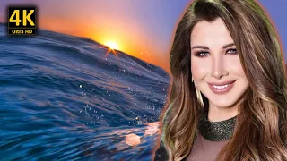 نانسي عجرم   لون عيونك   مع كلمات الاغنية   من نوفلن البناء دندنها