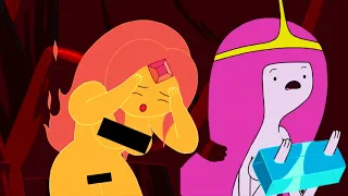 Flame Princess and Princess Bubblegum Both Naked