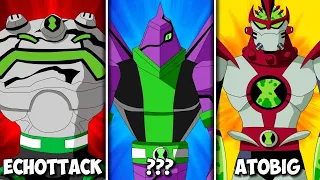 The 25 Most Broken Alien Fusions in Ben 10 Series Alien Combos