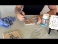 How to image transfer onto stone tile