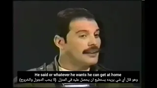 فريدي ميركوري يتحدث عن مايكل جاكسون 