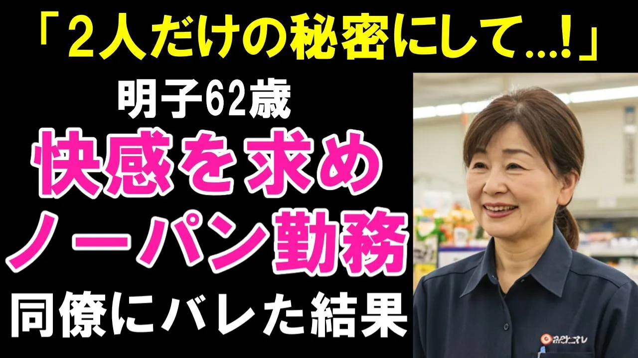 Outline Video 【シニア恋愛】「何も、履いてないのよ…」ノーパ〇で働く私を、彼だけが知っている