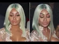 Blac Chyna Rob Kardashian s ex flashes bare nipples as boobs escape playsuit