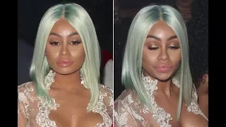 Blac Chyna Rob Kardashian s ex flashes bare nipples as boobs escape playsuit