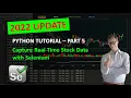 UPDATED 2022 Python for Finance - Capture Real Time Stock Data with Selenium RECOMMENDED