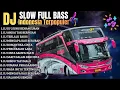 DJ SLOW FULL BASS TERBARU 2025 • PERCERAIAN LARA • ANDAI TAK BERPISAH || DJ TIKTOK TERBARU 2025 !!!