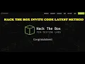 HackTheBox - How to Get an Invite Code Latest method Professor Das