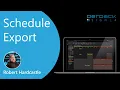 SIGNL4 Schedule Export