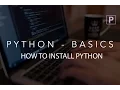 How to install Python on a Mac Lesson 1