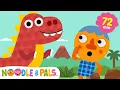 Lagu Stomp Like A Dinosaur + More | ROAR! 🦖 | 1 Hour of Big Movement Songs for Kids | Noodle \u0026 Pals