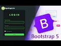 Cara Membuat Halaman LOGIN dengan BOOTSTRAP 5 Belajar Bootstrap 5