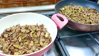 بطريقتين والكل هينبهر بطعمها هقولك سر الكبده الاسكندراني بتاعت المطاعم هتعمليها بطعم تنافس المطاعم 