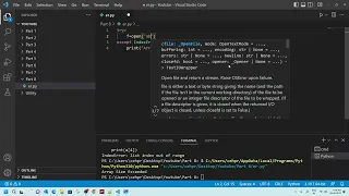 Python For Beginner Part 8 Exception Handling
