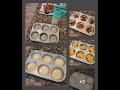Pancake Breakfast Muffin with the Pampered Chef Mix Dispense and large muffin pan