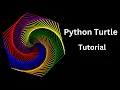Python Turtle ASMR Programming Tutorial for Beginners