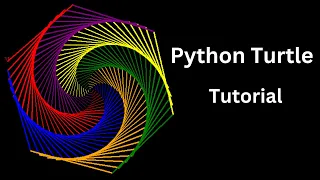 Python Turtle ASMR Programming Tutorial for Beginners