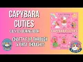 Capybara Cuties Cozy Colouring Book - Chatty Flip Through and First Impressions