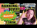I Rank Every Nickelodeon Show
