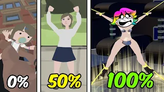 Simulé MI VIDA COMO MUJER por 100 AÑOS y tuve EL PEOR FINAL 😳 (100 Years Simulator Life)