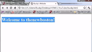 HTML5 Tutorial - 3