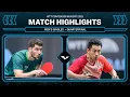 Lagu Patrick Franziska vs Wong Chun Ting | MS QF | WTT Contender Muscat 2026