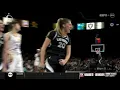 KATE MARTIN BLOCKS IT OUT OF BOUNDS Los Angeles Sparks vs Las Vegas Aces WNBA
