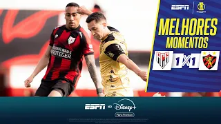 SPORT SAI ATRÁS, MAS BUCA EMPATE CONTRA O ATLÉTICO-GO FORA DE CASA PELA SÉRIE B | MELHORES MOMENTOS